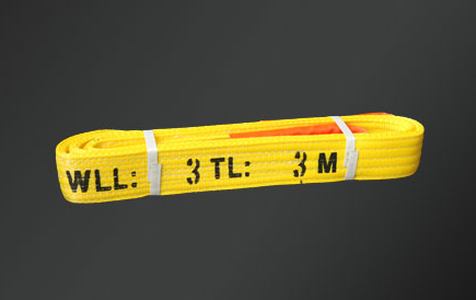 扁平吊裝帶連接卸扣時需要注意