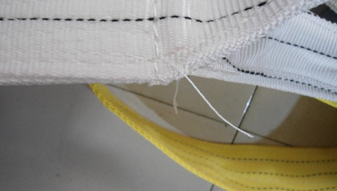 收線處理不到位的扁平吊裝帶