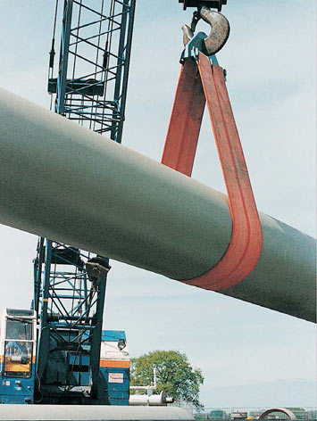 扁平吊裝帶與鋼管更配